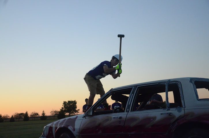 car smash